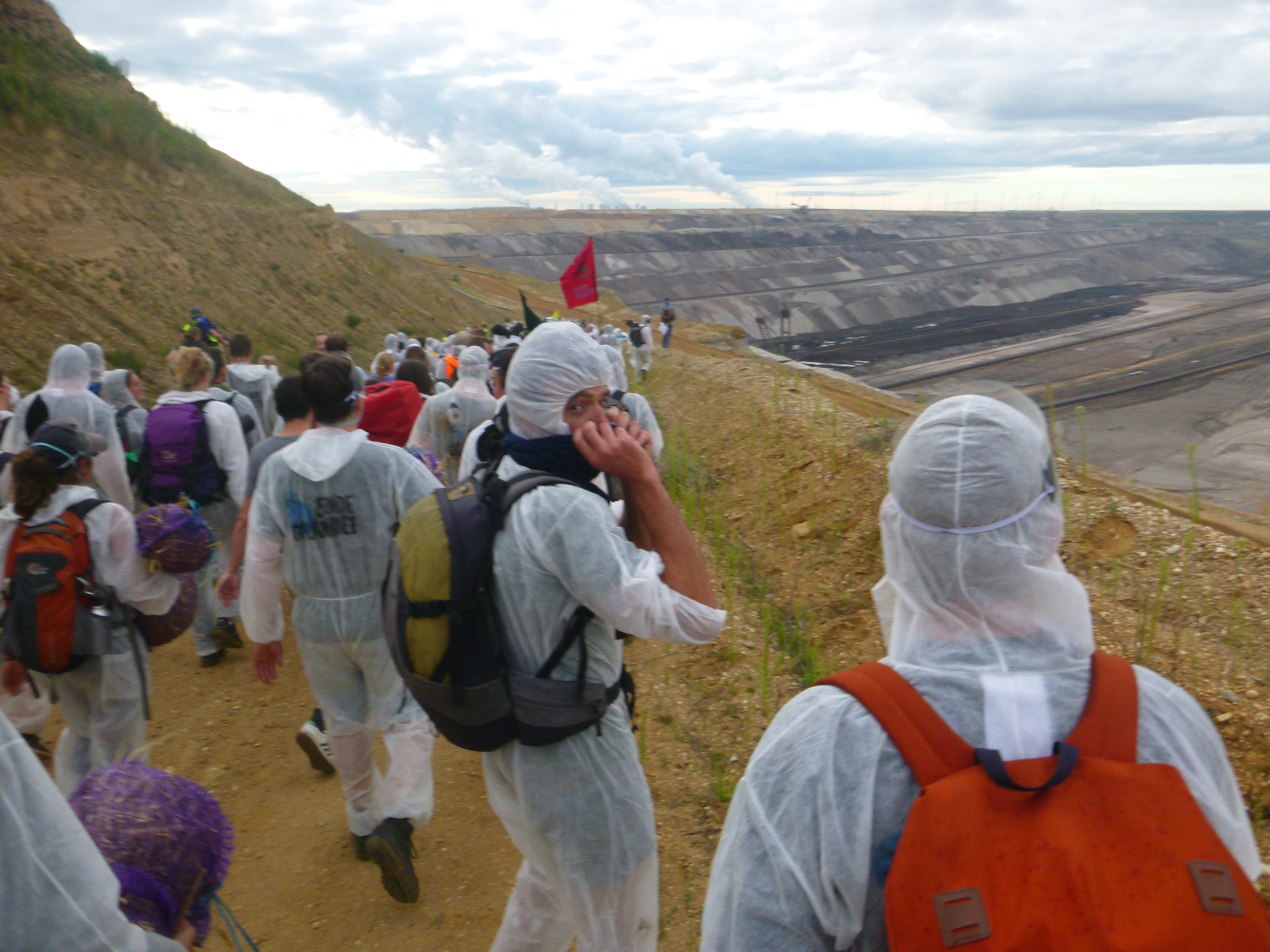 going down to the mine